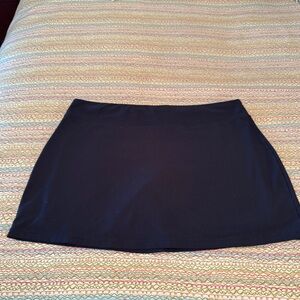 Nike Dry Fit  Skort/Skirt Elegant Black Size XXL (20-22)